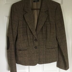 New Plaid Blazer